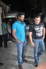 Salman Khan at Bitto Boss spl screening at Ketnav, Mumbai on 13th April 2012 (42).jpg